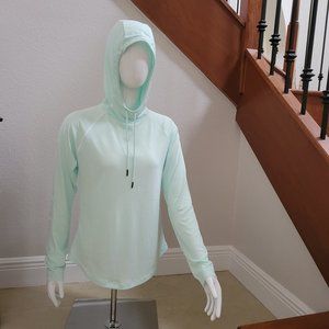 Under Armour Womens UA Velocity Wordmark Hoodie 1362868-403 Size M NWT